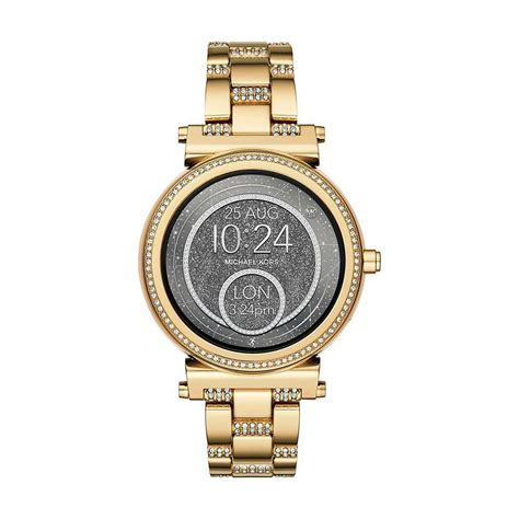 michael kors access sofie yellow gold tone smartwatch|Michael Kors Access Gen 4 Sofie Smartwatch.